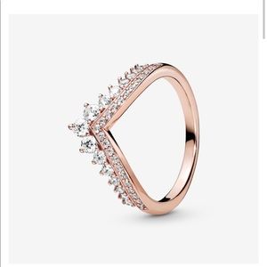 Pandora Wishbone Princess Ring